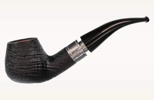 Produktbild: Rattray's Monarch Sandblast Black 4 Black Half-Bent Diplomat