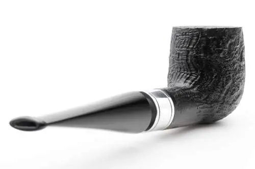 Produktbild: Rattray's Monarch Sandblast Black 5 Black Straight Billiard - Profilansicht