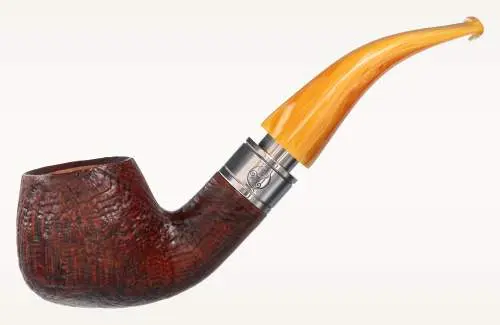Produktbild: Rattray's Monarch Sandblast Brown 4 Yellow Half-Bent Diplomat
