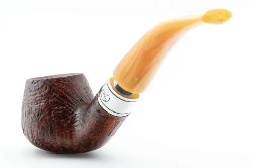 Produktbild: Rattray's Monarch Sandblast Brown 4 Yellow Half-Bent Diplomat - Rückansicht