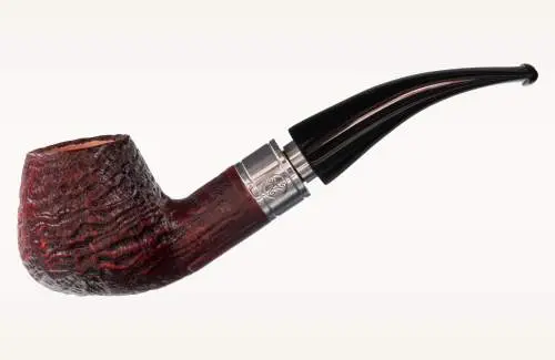 Produktbild: Rattray's Monarch Sandblast Red 4 Black Half-Bent Diplomat