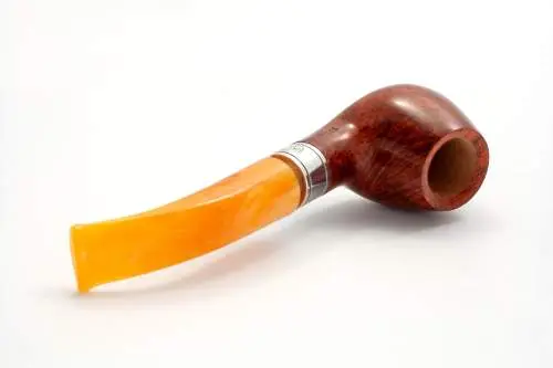 Produktbild: Rattray's Monarch Terracotta 4 Yellow Half-Bent Diplomat - Profilansicht