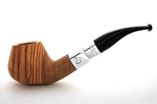 Produktbild: Rattray's Sanctuary Olive Smooth 150 Half-Bent Brandy - Seitenansicht