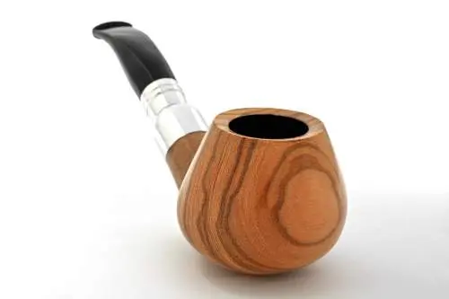 Produktbild: Rattray's Sanctuary Olive Smooth 150 Half-Bent Brandy - Frontansicht