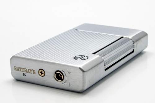 Produktbild: Rattray's Bel Chrome Stripe Pfeifenfeuerzeug