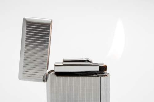 Produktbild: Rattray's Bel Chrome Stripe Pfeifenfeuerzeug