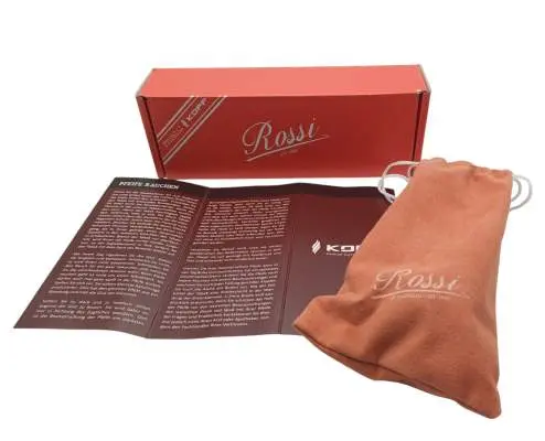 Produktbild: Rossi Vulcano Rustic 316 Half-Bent Pot - Verpackung & Zubehör