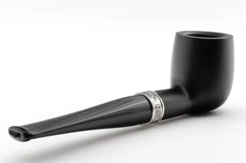 Produktbild: Savinelli Achille II Black Straight Billiard - Profilansicht