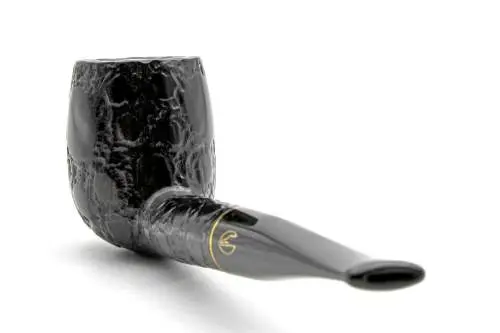 Produktbild: Savinelli Alligator Black 128 Straight Billiard - Rückansicht
