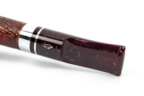 Produktbild: Savinelli Bacco Rustic 311 Half-Bent Cherrywood - Detailansicht