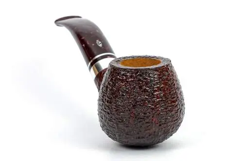 Produktbild: Savinelli Bacco Rustic 645 Half-Bent Brandy - Frontansicht