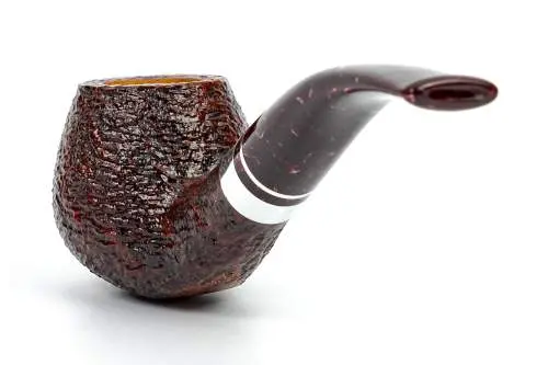 Produktbild: Savinelli Bacco Rustic 645 Half-Bent Brandy - Rückansicht