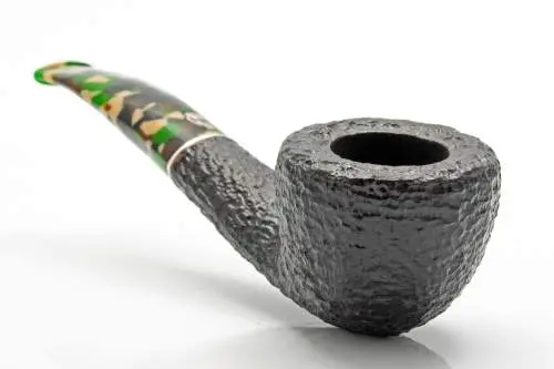 Produktbild: Savinelli Camouflage Rustic 316 Half-Bent Dublin - Frontansicht