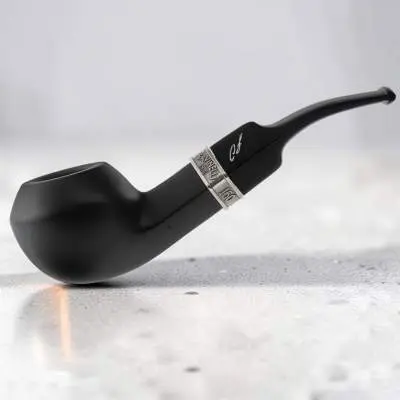 Savinelli 150 ANNI Carlo Black Bent Bulldog