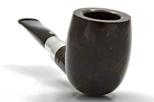Produktbild: Savinelli Cavaliere Grey 128 Straight Billiard - Frontansicht