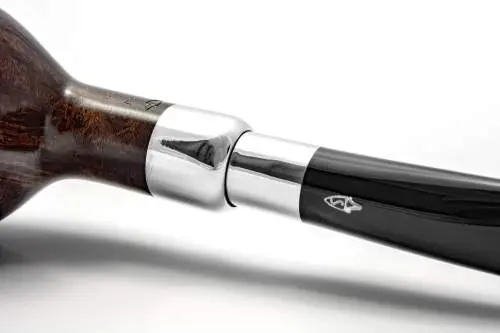 Produktbild: Savinelli Cavaliere Grey 315 Half-Bent Prince - Detailansicht