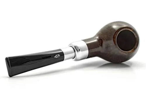 Produktbild: Savinelli Cavaliere Grey 321 Half-Bent Diplomat - Profilansicht