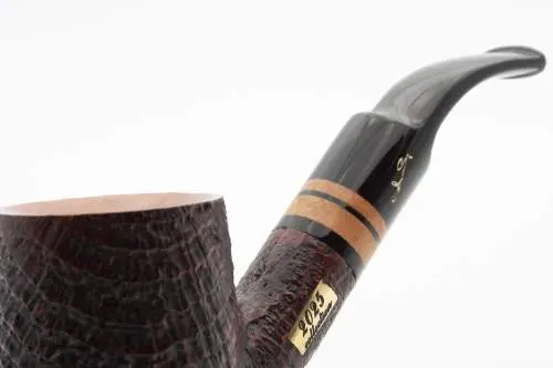 Produktbild: Savinelli Collection 25 Sandblast Panel Bent Classic - Detailansicht