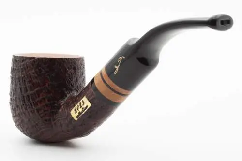 Produktbild: Savinelli Collection 25 Sandblast Panel Bent Classic - Rückansicht