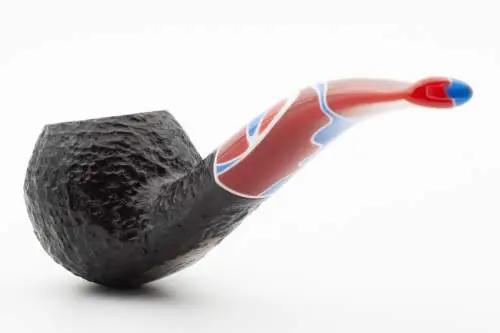 Produktbild: Savinelli Colombina Rustic Half-Bent Rhodesian - Rückansicht
