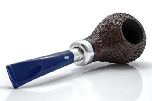 Produktbild: Savinelli Eleganza Rustic 320 Half-Bent Diplomat - Profilansicht