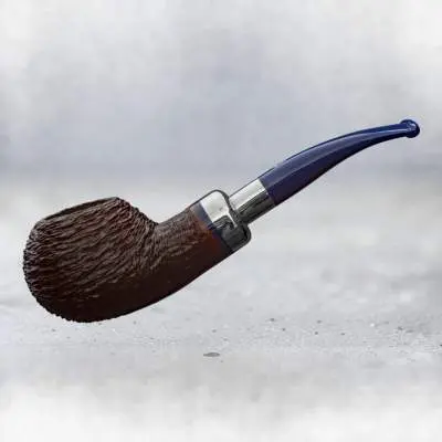 Savinelli Eleganza Rustic 320 Half-Bent Diplomat