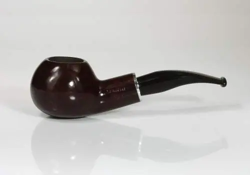 Produktbild: Savinelli Ermes Burgundy 320 Half-Bent Diplomat - Seitenansicht