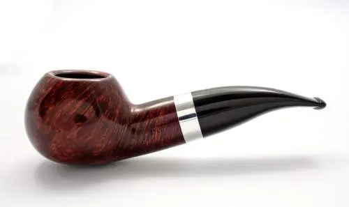 Produktbild: Savinelli Etna Brown 320 Half-Bent Diplomat - Seitenansicht