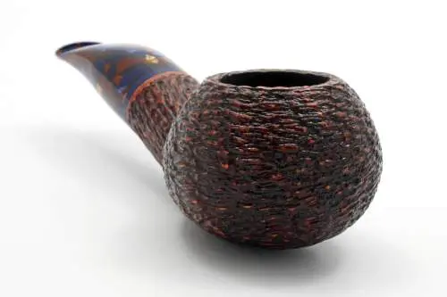 Produktbild: Savinelli Fantasia Rustic 320 Half-Bent Diplomat - Frontansicht