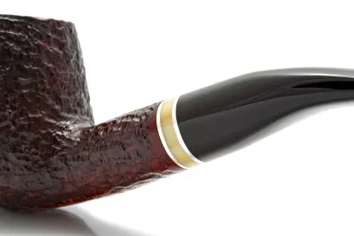 Produktbild: Savinelli New Oscar Rustic 628 Half-Bent Brandy - Detailansicht