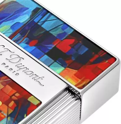 Produktbild: S.T. Dupont Biggy Graff'ty Multicolor Feuerzeug Ausschnitt