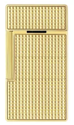 Produktbild: S.T. Dupont Biggy gold Diamond Head Feuerzeug hinten