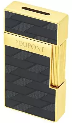 Produktbild: S.T. Dupont Biggy Monogramm schwarz gold Feuerzeug