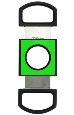 Produktbild: S.T. Dupont Zigarrencutter Fluo grün schwarz 21mm Schnitt