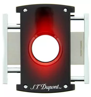 Produktbild: S.T. Dupont Zigarrencutter schwarz mit 21mm Schnitt