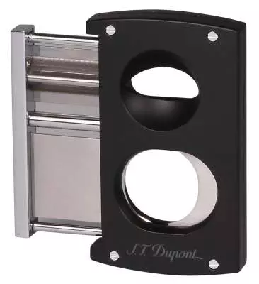 Produktbild: S.T. Dupont 2-in-1 Cutter schwarz offen