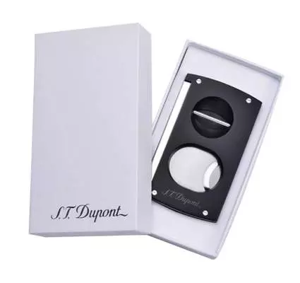 Produktbild: S.T. Dupont 2-in-1 Cutter schwarz Verpackung