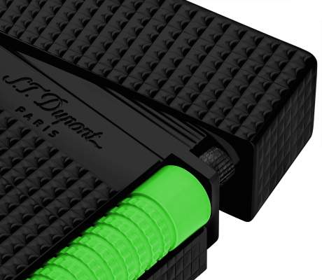 Produktbild: S.T. Dupont Le Grand Fluo grün Feuerzeug Ausschnitt