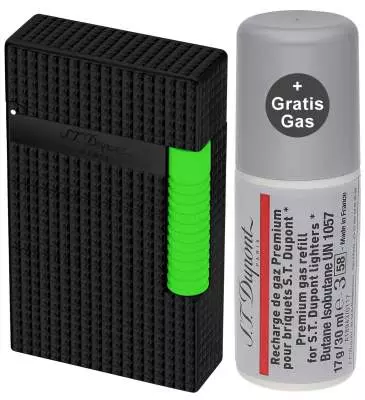 Produktbild: S.T. Dupont Le Grand Fluo grün Feuerzeug