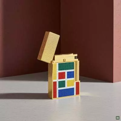 Produktbild: S.T. Dupont Ligne 2 Casablanca Mosaic Feuerzeug im Raum