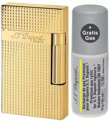 Produktbild: S.T. Dupont Feuerzeug Ligne 2 gold Carrè 16284