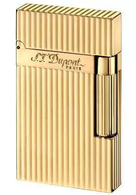 Produktbild: S.T. Dupont Feuerzeug Ligne 2 gold längsgestreift 16827