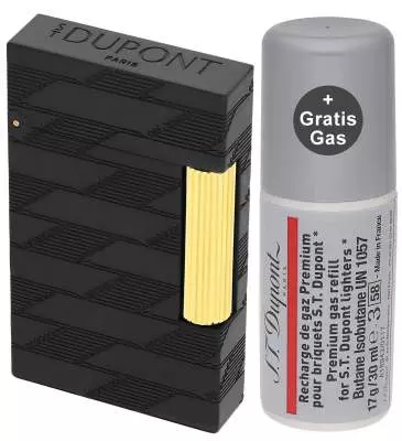 Produktbild: S.T. Dupont Ligne 2 Cling Monogram 1872 schwarz Feuerzeug C16179