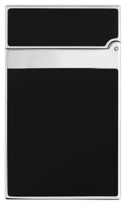 Produktbild: S.T. Dupont Feuerzeug Ligne 2 Palladium schwarz hinten
