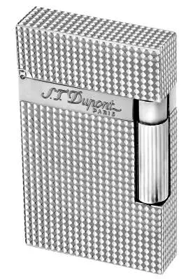 Produktbild: S.T. Dupont Feuerzeug Ligne 2 silber Carrè