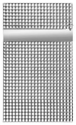 Produktbild: S.T. Dupont Feuerzeug Ligne 2 silber Carrè 16184 hinten