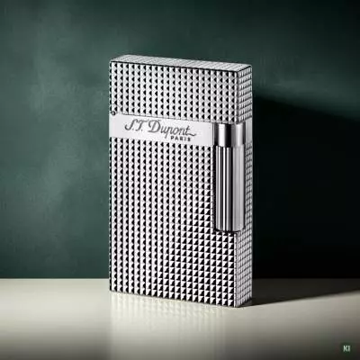 Produktbild: S.T. Dupont Ligne 2 silber Carrè 16184 Feuerzeug