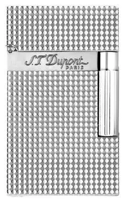 Produktbild: S.T. Dupont Feuerzeug Ligne 2 silber Carrè 16184 vorne