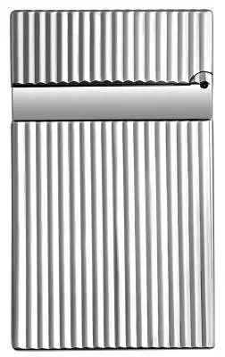 Produktbild: S.T. Dupont Ligne 2 silber guillochiert 16817 hinten