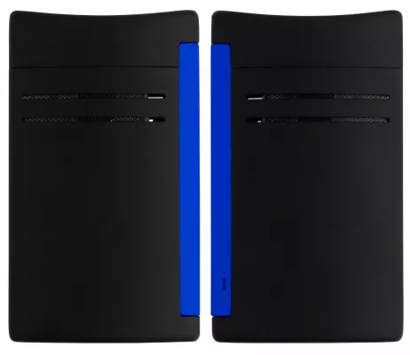 Produktbild: S.T. Dupont MaxiJet Fluo blau schwarz matt Feuerzeug